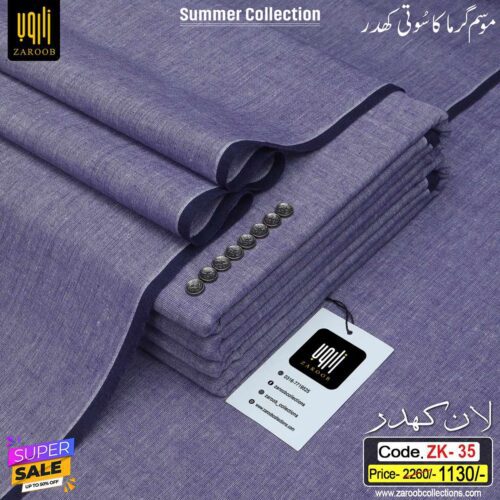 LAWN KHADDAR ZK-35