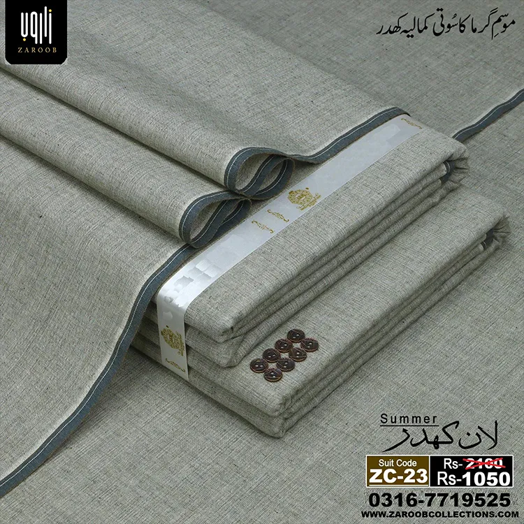 ZC-23 LAWN KHADDAR ZC-23 - Image 1