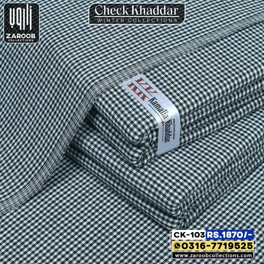 CK-103 CHECK KHADDAR CK-103 - Image 1