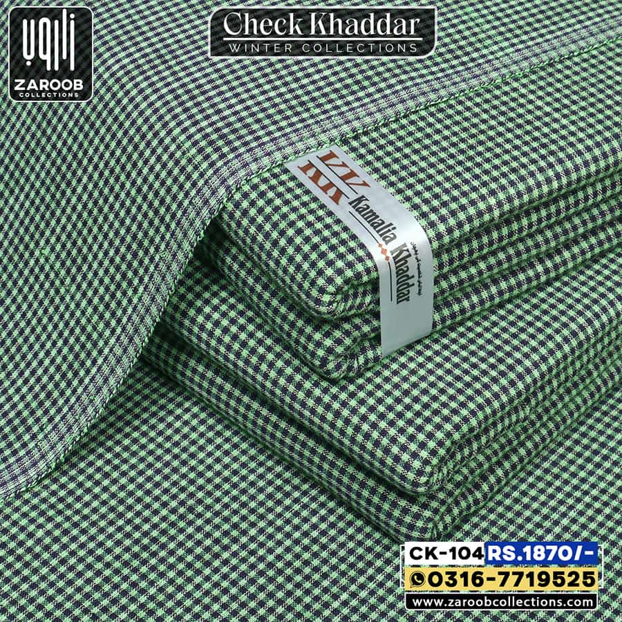 CK-104 CHECK KHADDAR CK-104 - Image 1