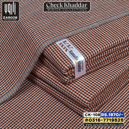 CHECK KHADDAR CK-108