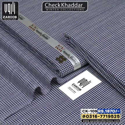 CHECK KHADDAR CK-109