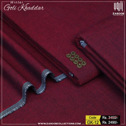 DOUBLE GOLI KHADDAR GK-12