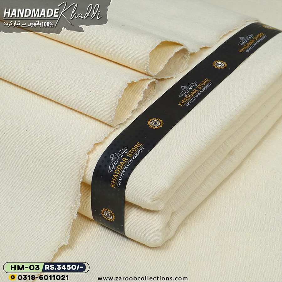 HM-03 HANDMADE KHADDAR HM-03 - Image 1