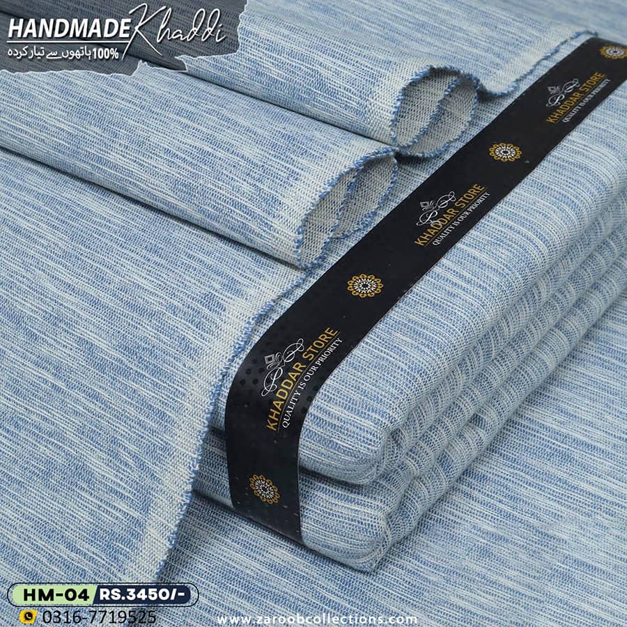 HM-04 HANDMADE KHADDAR HM-04 - Image 1