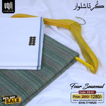 KURTA SHALWAR KHADDAR KS-01