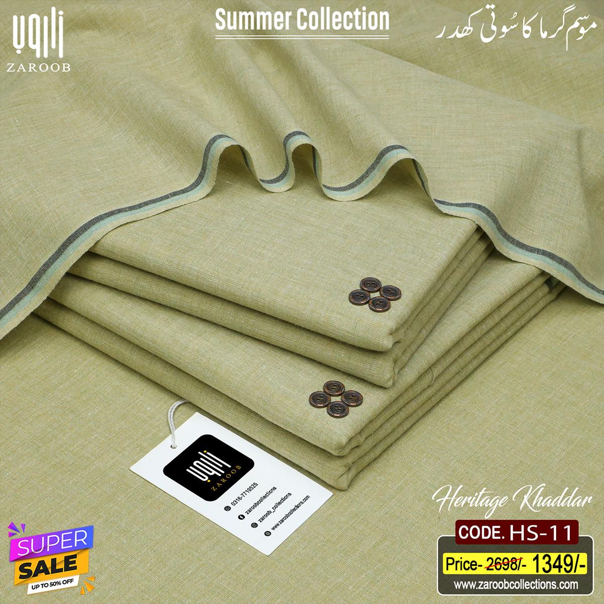 HS-11 HERITAGE KHADDAR HS-11 - Image 1