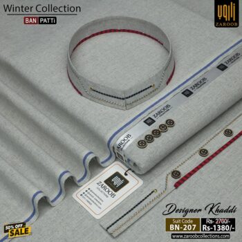 DESIGNER KHADDAR [BAN-PATTI] BN-207