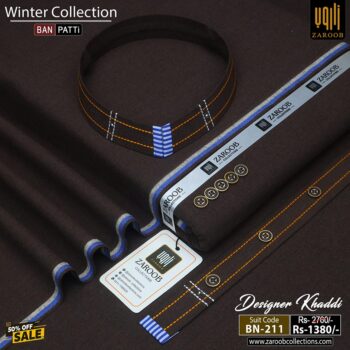 DESIGNER KHADDAR [BAN-PATTI] BN-211