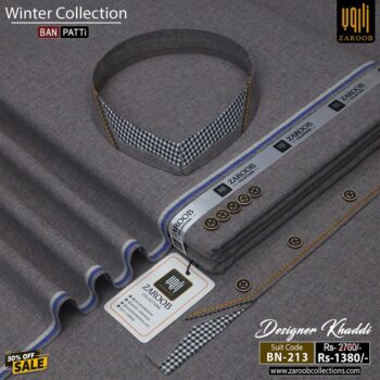 DESIGNER KHADDAR [BAN-PATTI] BN-213